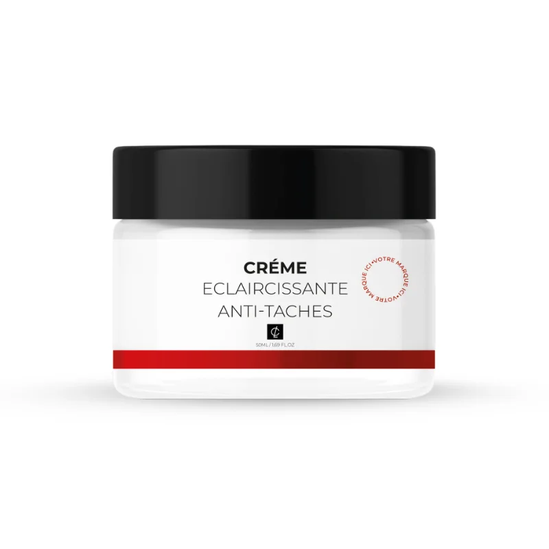 Crème éclaircissante anti-taches bio pour visage uniforme