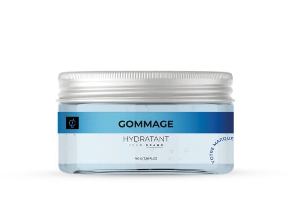 gommage hydratant pour le visage, soin exfoliant doux et hydratant pour tous types de peau