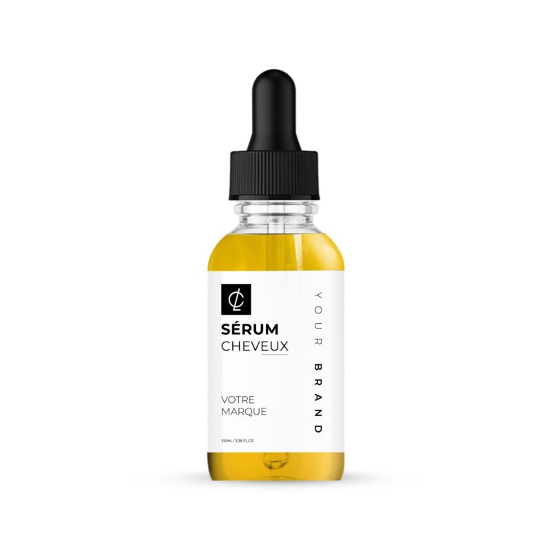 Produit CosmetikLab, sérum pour cheveux en marque blanche personnalisable