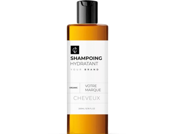 shampoing hydratant pour cheveux secs et cuir chevelu sensible" "Produit CosmetikLab, shampoing hydratant nourrissant en marque blanche