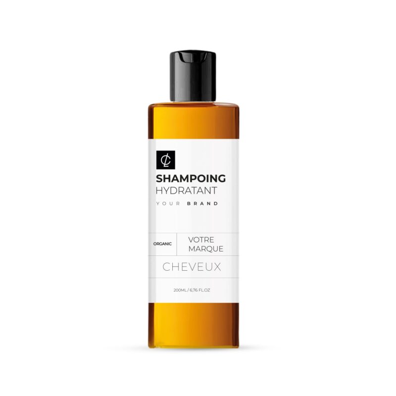 shampoing hydratant pour cheveux secs et cuir chevelu sensible" "Produit CosmetikLab, shampoing hydratant nourrissant en marque blanche