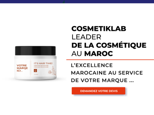 masque anti-pelliculaire laboratoire cosmétique au Maroc