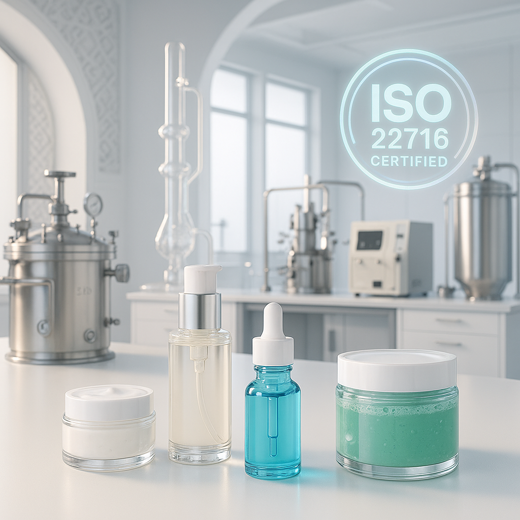 ISO 22716 , cosmetiklab laboratoires